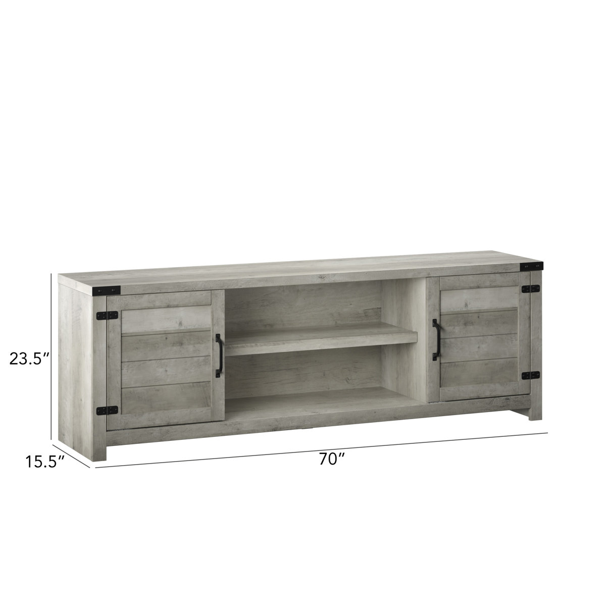 Laurel Foundry Modern Farmhouse Guadalupe TV Stand for TVs up to 80